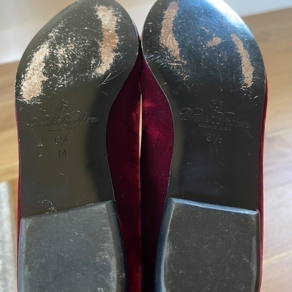 Brooks brothers Italian bow suede flats - Picture 8 of 15